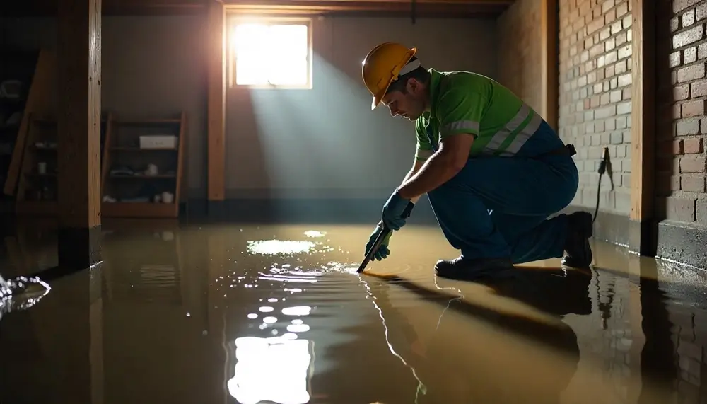 Professional water damage restoration services in Wright City, MO